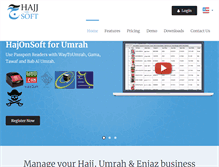 Tablet Screenshot of hajonsoft.com